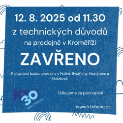 ZAVŘENO - open
