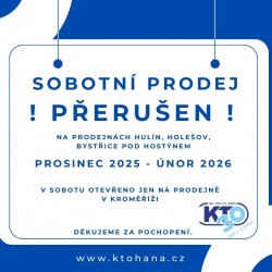 sobotní prodej - open