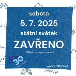 státní svátek Zavřeno - open