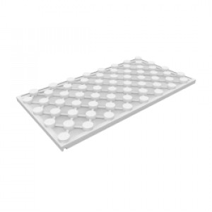 Systémová deska pro podlahové topení STYRODESKA s folií 1200x600mm